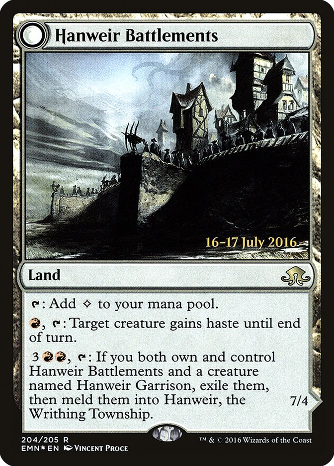 Hanweir Battlements [Eldritch Moon Prerelease Promos] | Game Master's Emporium (The New GME)