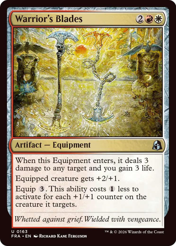 Warrior's Blades [Reality Fracture] | Game Master's Emporium (The New GME)