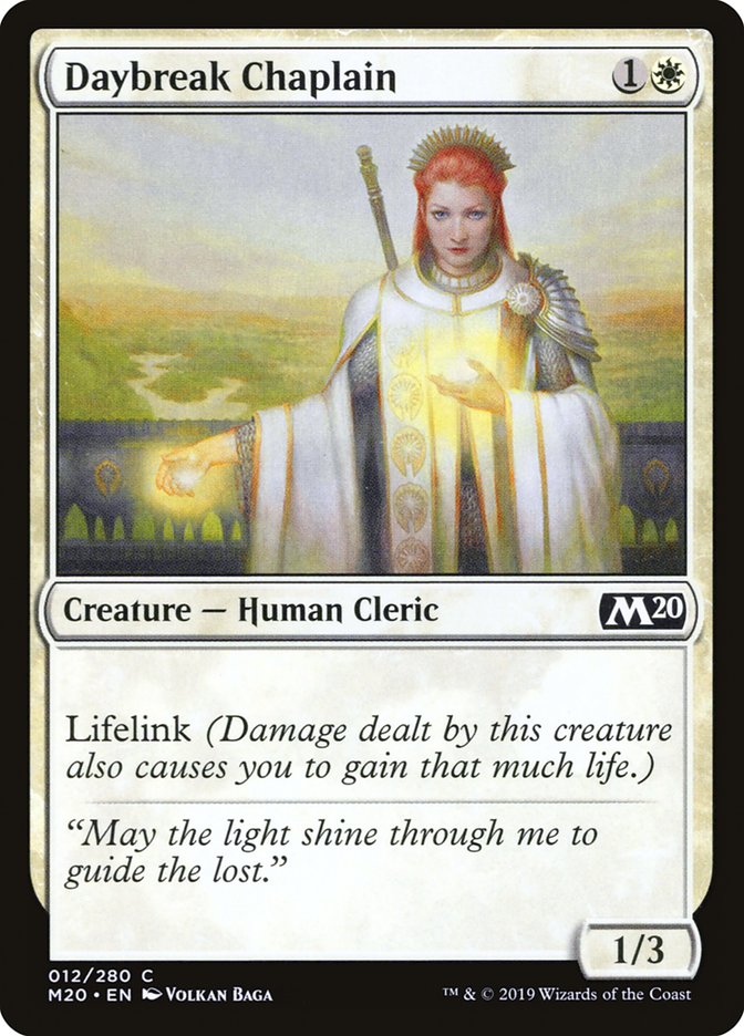 Daybreak Chaplain [Core Set 2020] | Game Master's Emporium (The New GME)
