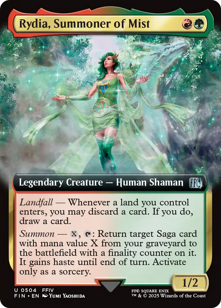 Rydia, Summoner of Mist (Extended Art) [FINAL FANTASY] | Game Master's Emporium (The New GME)