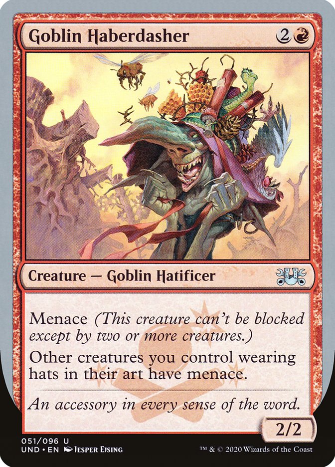 Goblin Haberdasher [Unsanctioned] | Game Master's Emporium (The New GME)