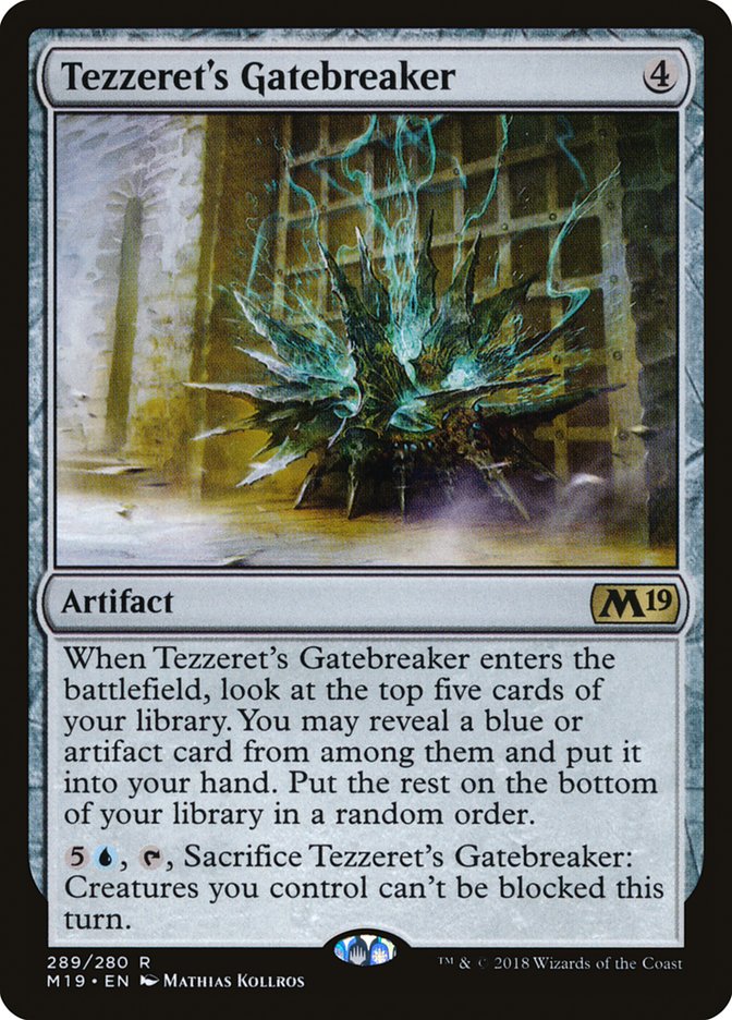 Tezzeret's Gatebreaker [Core Set 2019] | Game Master's Emporium (The New GME)