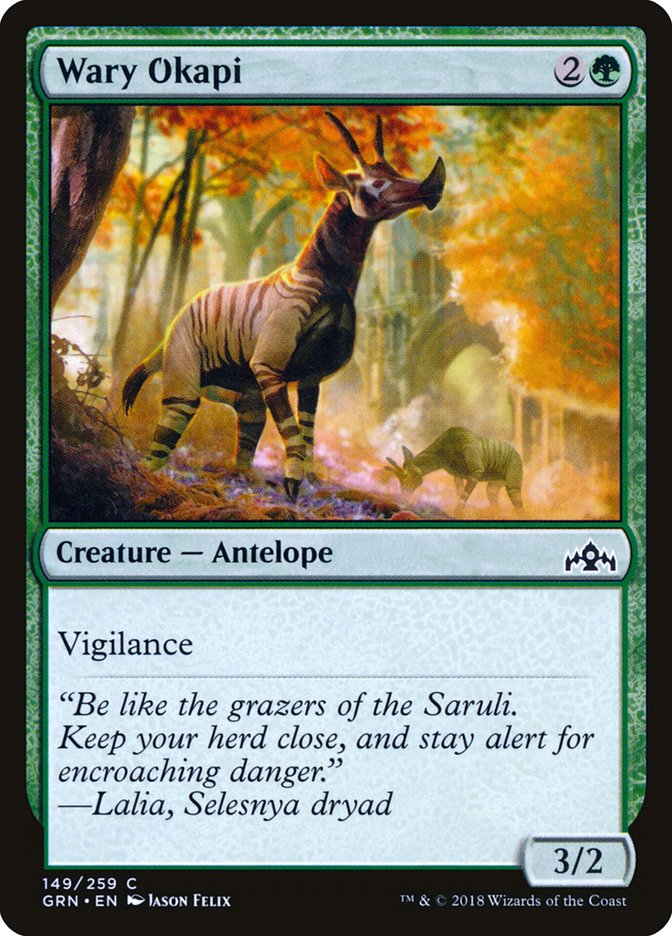Wary Okapi [Guilds of Ravnica] | Game Master's Emporium (The New GME)