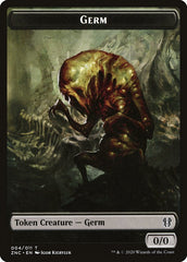 Faerie Rogue // Germ Double-Sided Token [Zendikar Rising Commander Tokens] | Game Master's Emporium (The New GME)