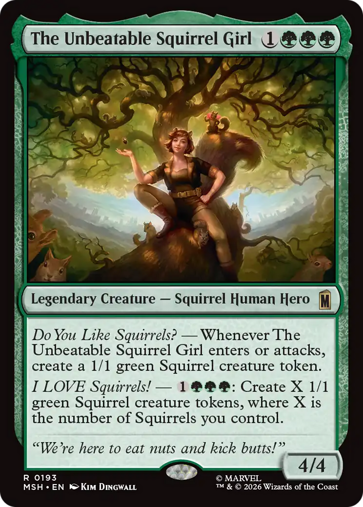 The Unbeatable Squirrel Girl [Marvel Super Heroes] | Game Master's Emporium (The New GME)