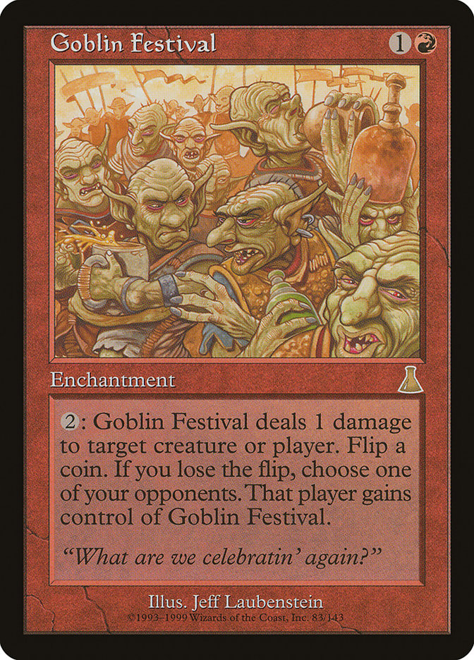 Goblin Festival [Urza's Destiny] | Game Master's Emporium (The New GME)