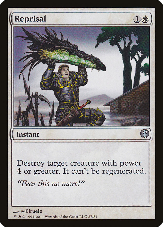 Reprisal [Duel Decks: Knights vs. Dragons] | Game Master's Emporium (The New GME)