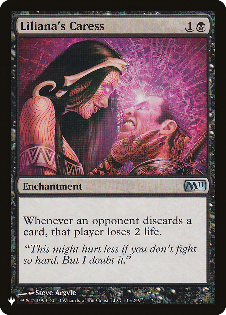 Liliana's Caress [The List] | Game Master's Emporium (The New GME)