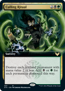 Culling Ritual (Extended Art) [Strixhaven: School of Mages] | Game Master's Emporium (The New GME)