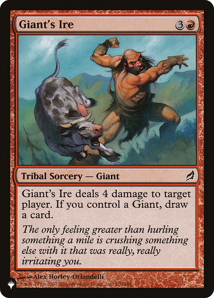 Giant's Ire [The List] | Game Master's Emporium (The New GME)