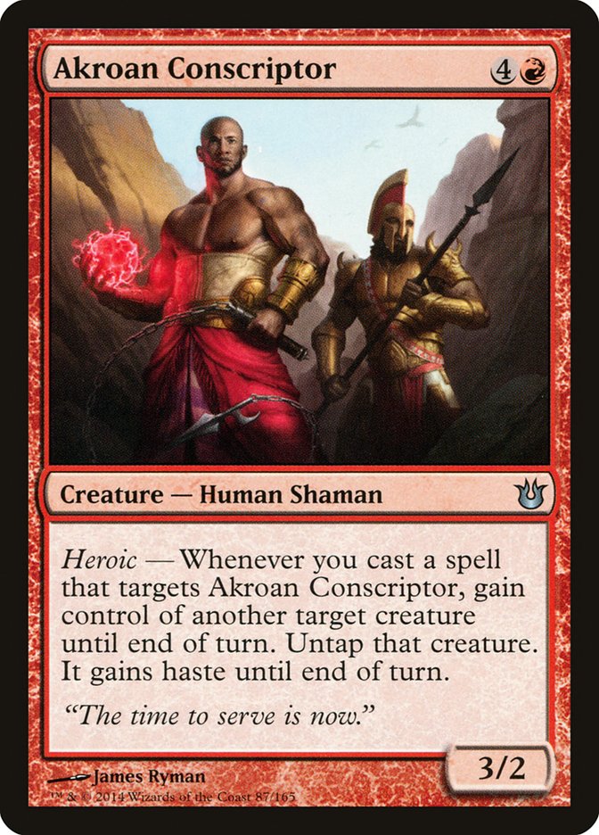 Akroan Conscriptor [Born of the Gods] | Game Master's Emporium (The New GME)