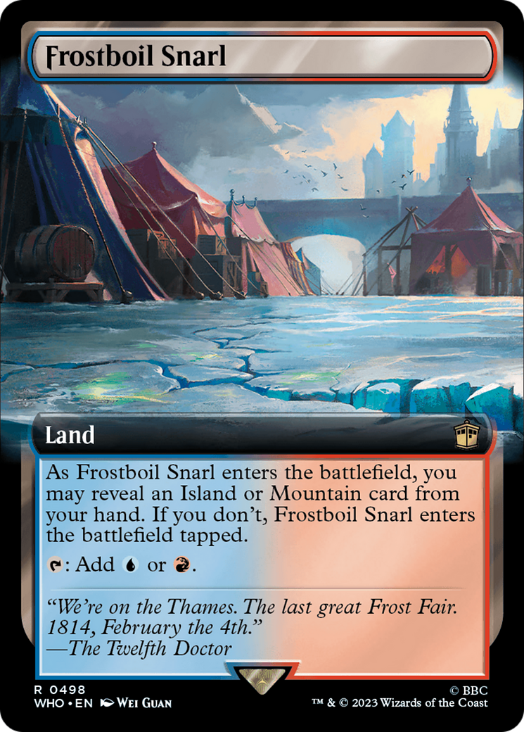 Frostboil Snarl (Extended Art) [Doctor Who] | Game Master's Emporium (The New GME)