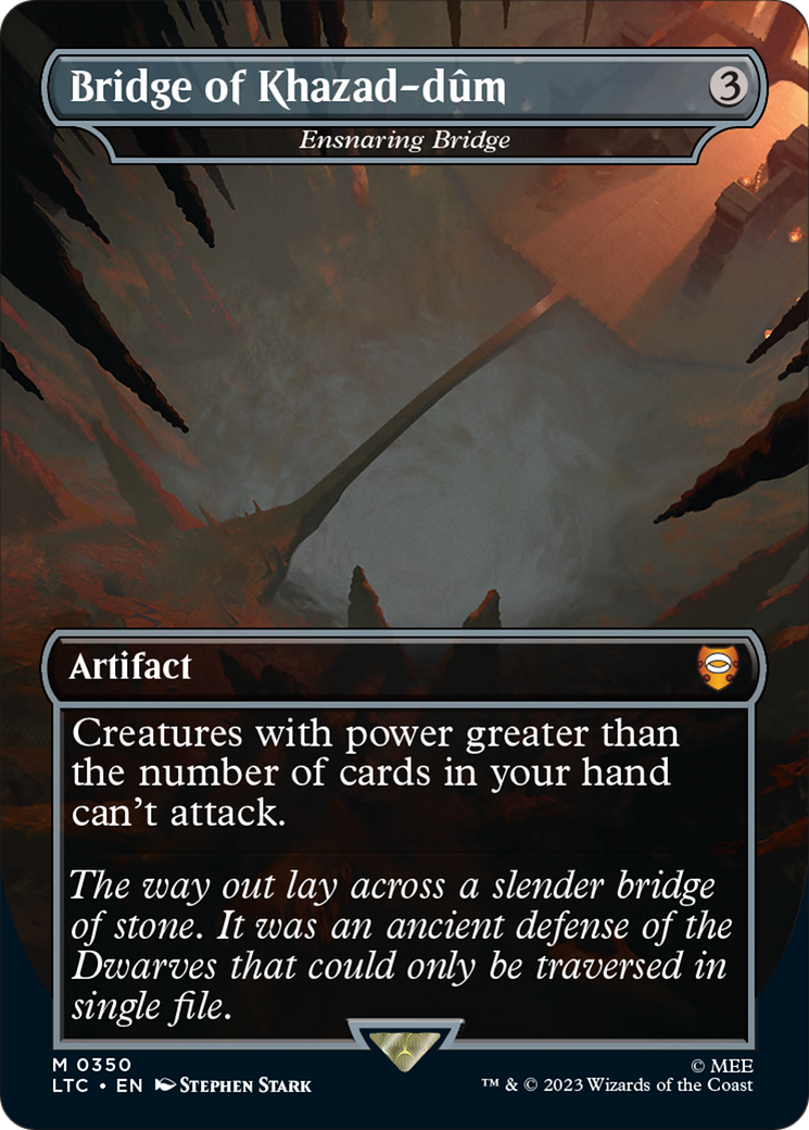 Bridge of Khazad-dum - Ensnaring Bridge [The Lord of the Rings: Tales of Middle-Earth Commander] | Game Master's Emporium (The New GME)