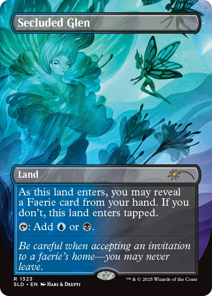 Secluded Glen (Rainbow Foil) [Secret Lair Drop Series] | Game Master's Emporium (The New GME)