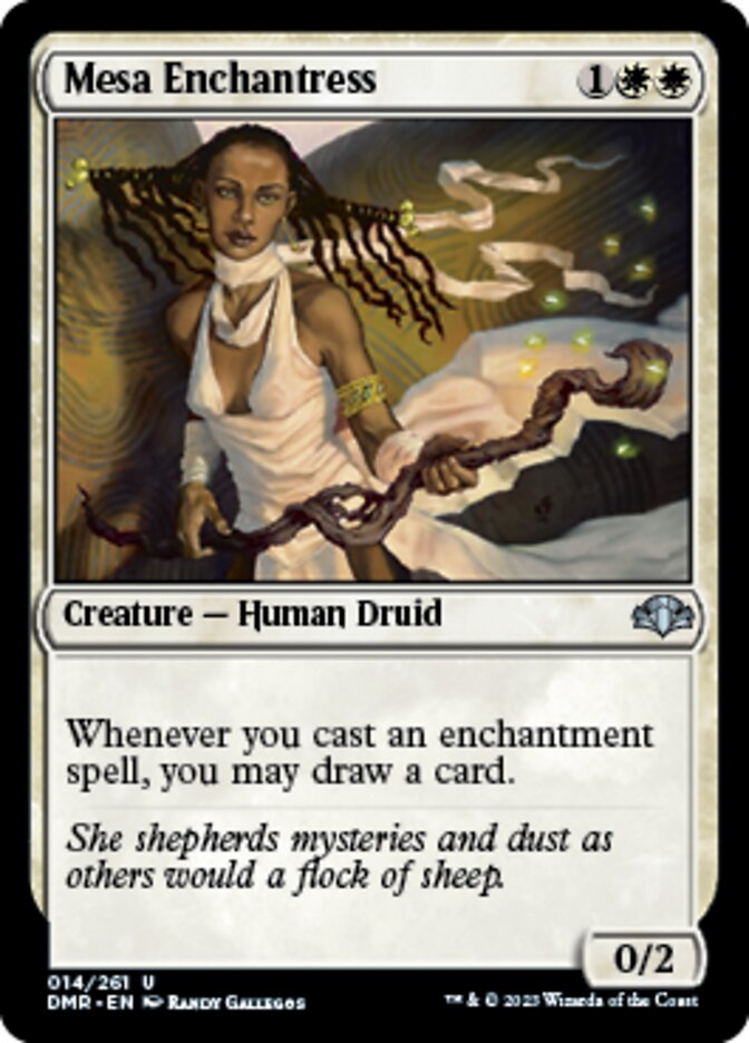 Mesa Enchantress [Dominaria Remastered] | Game Master's Emporium (The New GME)