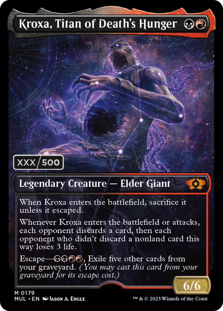 Kroxa, Titan of Death's Hunger (Serialized) [Multiverse Legends] | Game Master's Emporium (The New GME)