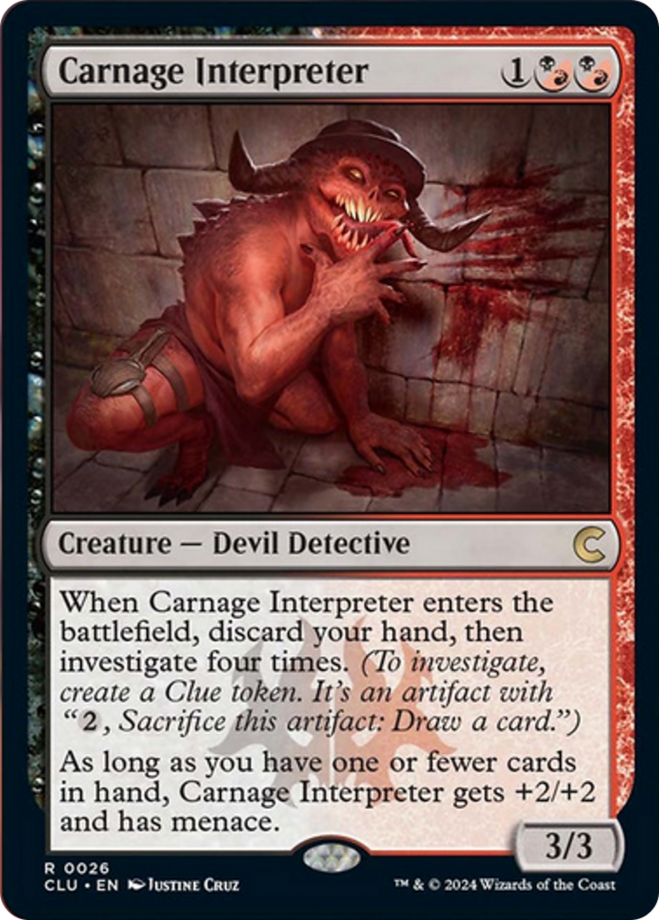 Carnage Interpreter [Ravnica: Clue Edition] | Game Master's Emporium (The New GME)