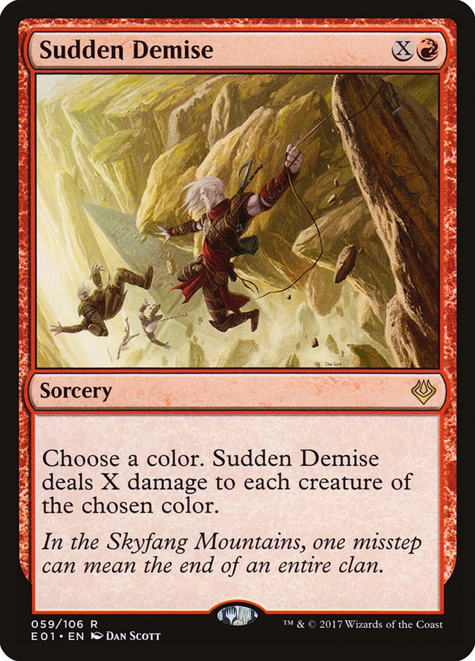 Sudden Demise [Archenemy: Nicol Bolas] | Game Master's Emporium (The New GME)