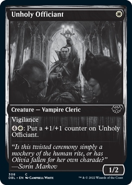 Unholy Officiant [Innistrad: Double Feature] | Game Master's Emporium (The New GME)