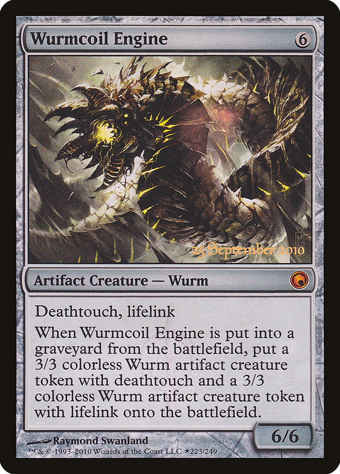 Wurmcoil Engine [Scars of Mirrodin Prerelease Promos] | Game Master's Emporium (The New GME)
