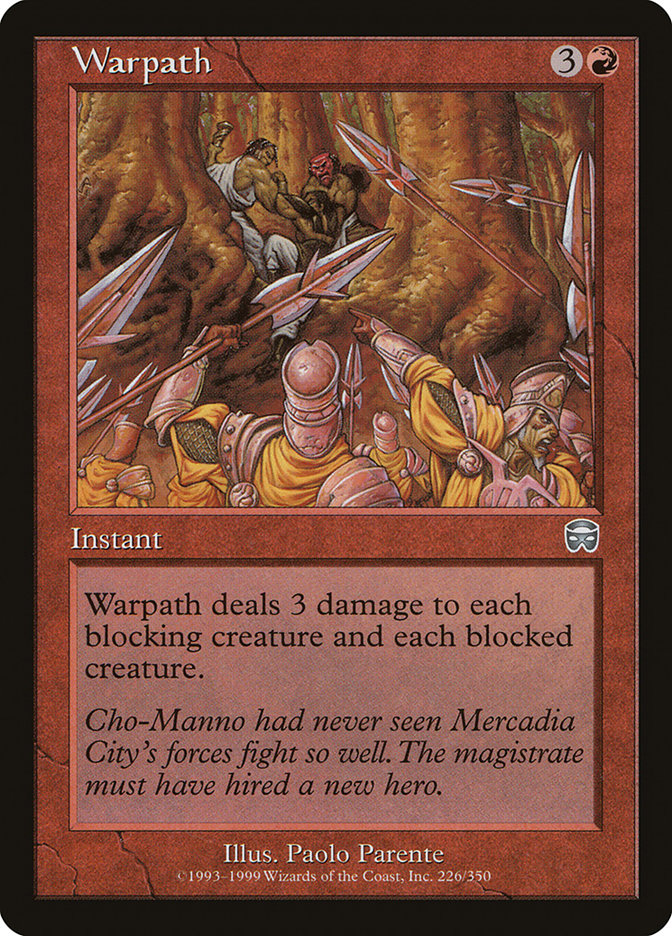 Warpath [Mercadian Masques] | Game Master's Emporium (The New GME)