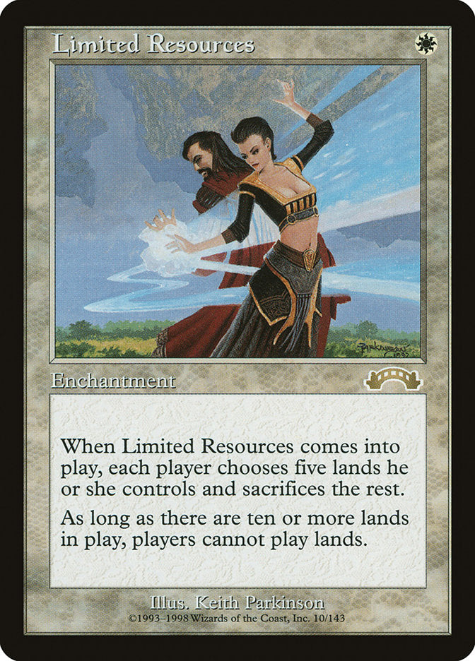 Limited Resources [Exodus] | Game Master's Emporium (The New GME)