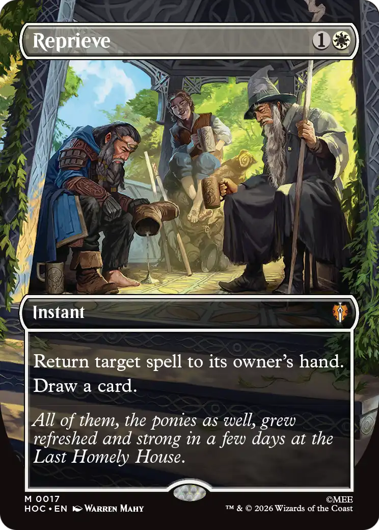Reprieve (Borderless) [The Hobbit: Eternal-Legal] | Game Master's Emporium (The New GME)