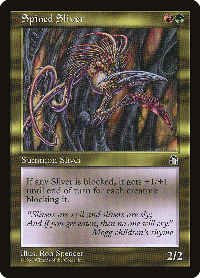 Spined Sliver [Stronghold] | Game Master's Emporium (The New GME)