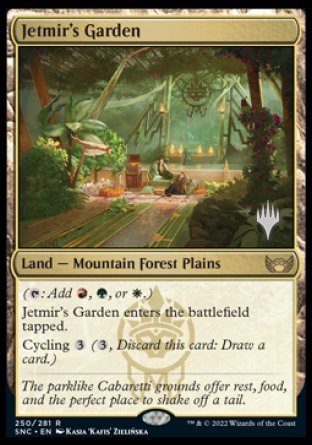 Jetmir's Garden (Promo Pack) [Streets of New Capenna Promos] | Game Master's Emporium (The New GME)