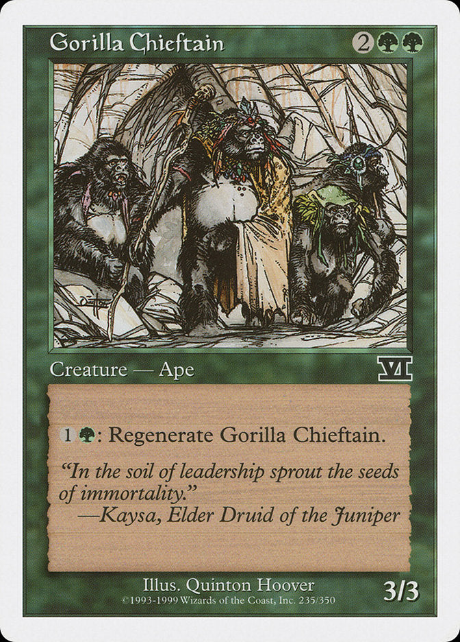 Gorilla Chieftain [Classic Sixth Edition] | Game Master's Emporium (The New GME)