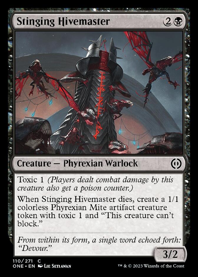 Stinging Hivemaster [Phyrexia: All Will Be One] | Game Master's Emporium (The New GME)