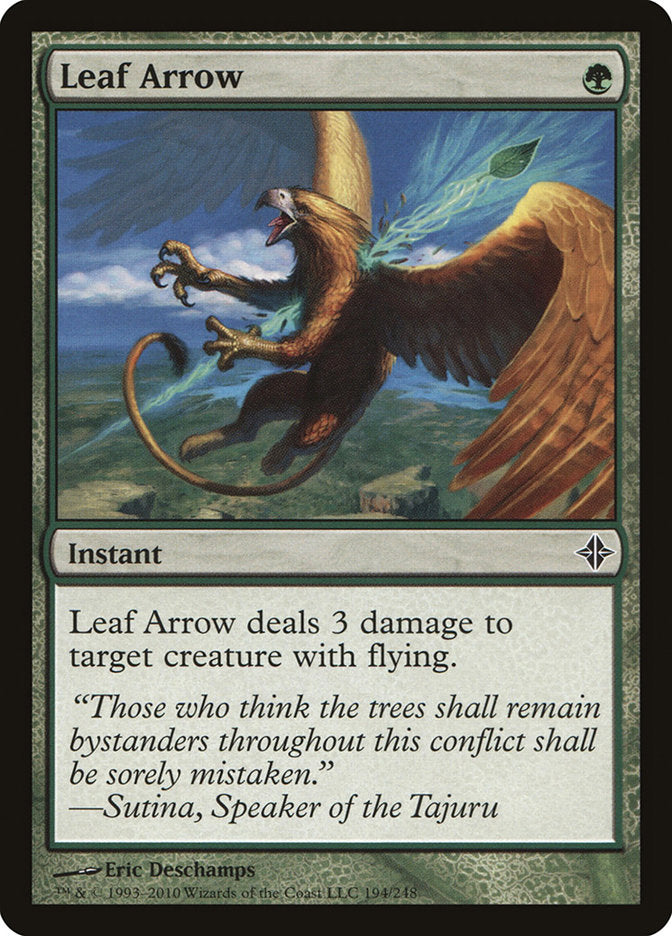 Leaf Arrow [Rise of the Eldrazi] | Game Master's Emporium (The New GME)