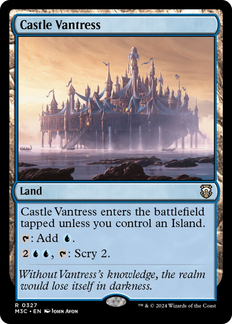 Castle Vantress (Ripple Foil) [Modern Horizons 3 Commander] | Game Master's Emporium (The New GME)