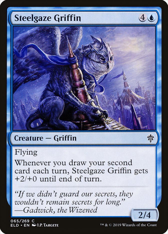 Steelgaze Griffin [Throne of Eldraine] | Game Master's Emporium (The New GME)