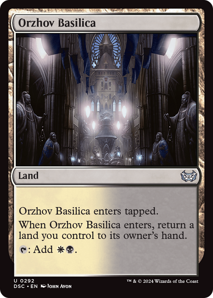 Orzhov Basilica [Duskmourn: House of Horror Commander] | Game Master's Emporium (The New GME)