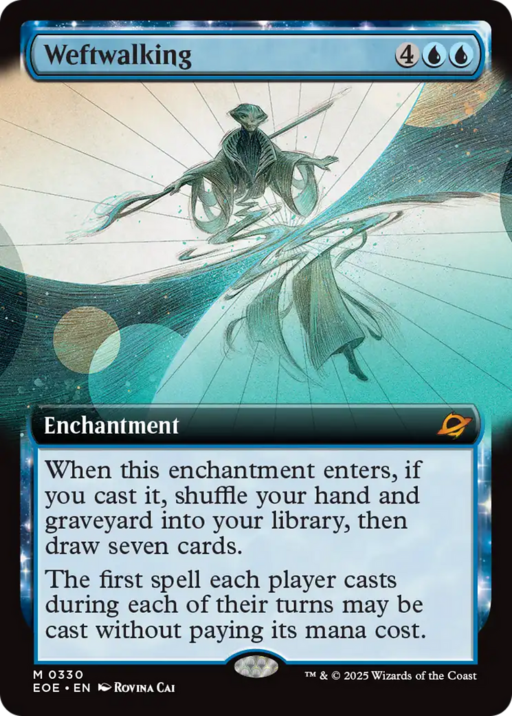 Weftwalking (Extended Art) [Edge of Eternities] | Game Master's Emporium (The New GME)