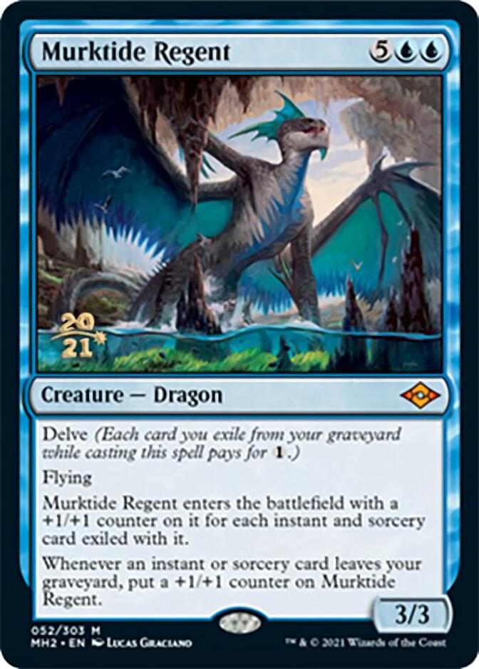 Murktide Regent [Modern Horizons 2 Prerelease Promos] | Game Master's Emporium (The New GME)
