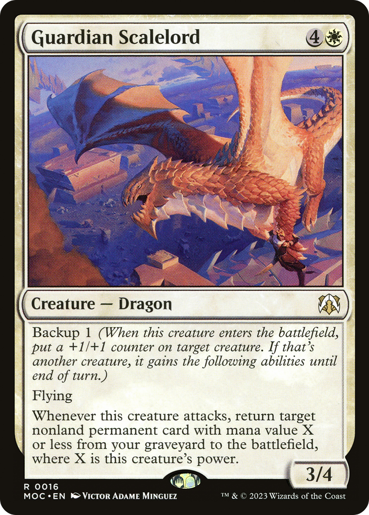 Guardian Scalelord [March of the Machine Commander] | Game Master's Emporium (The New GME)