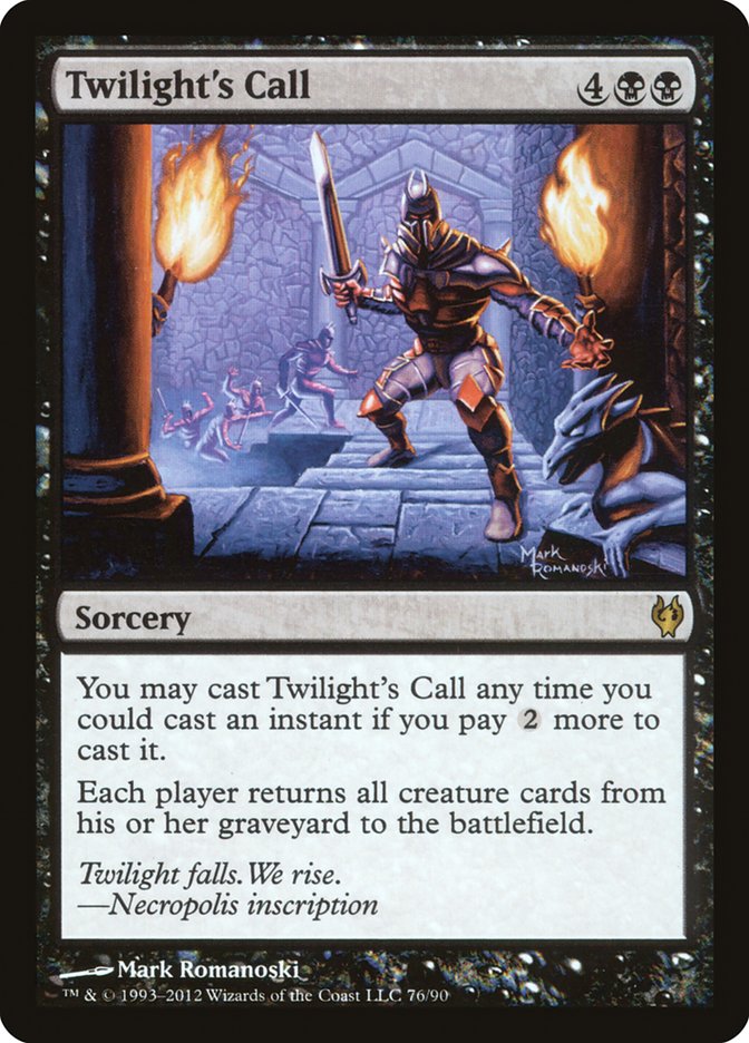 Twilight's Call [Duel Decks: Izzet vs. Golgari] | Game Master's Emporium (The New GME)