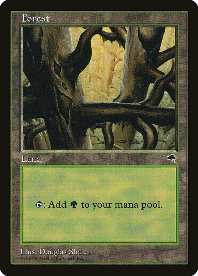 Forest (Black Signature) [Tempest] | Game Master's Emporium (The New GME)