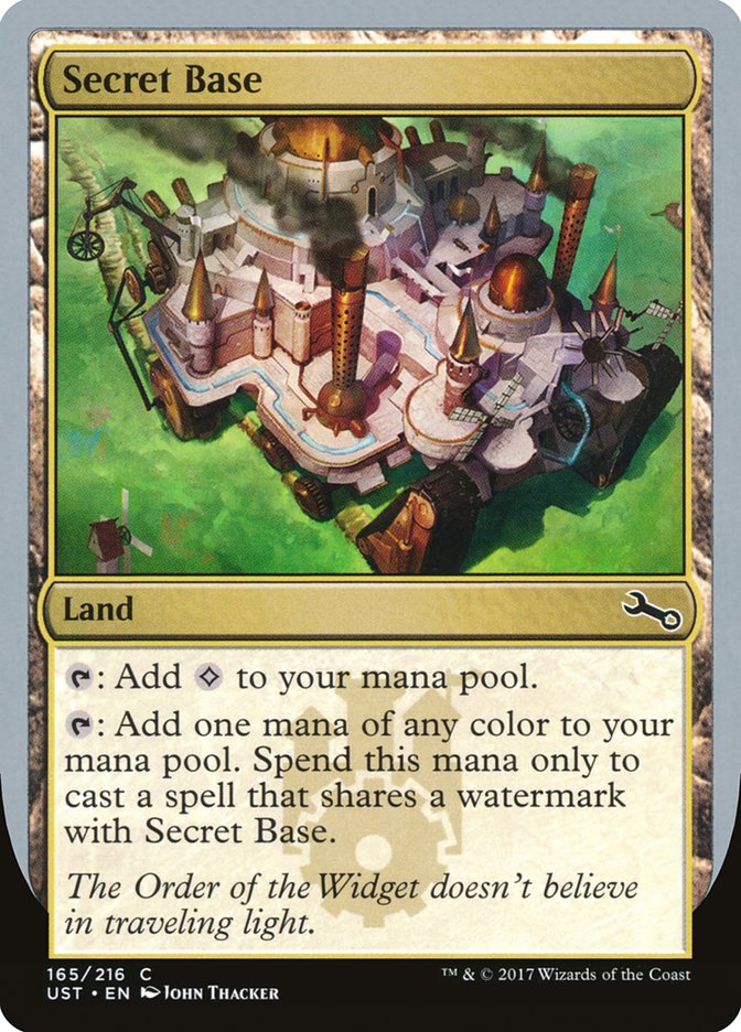 Secret Base (John Thacker) [Unstable] | Game Master's Emporium (The New GME)