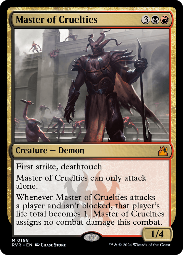 Master of Cruelties [Ravnica Remastered] | Game Master's Emporium (The New GME)