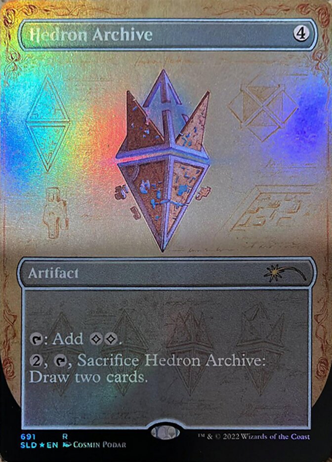 Hedron Archive (Blueprint) [Secret Lair Drop Promos] | Game Master's Emporium (The New GME)