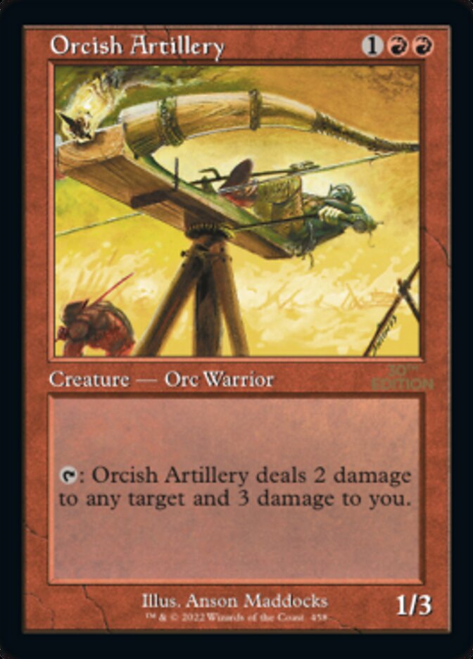 Orcish Artillery (Retro) [30th Anniversary Edition] | Game Master's Emporium (The New GME)