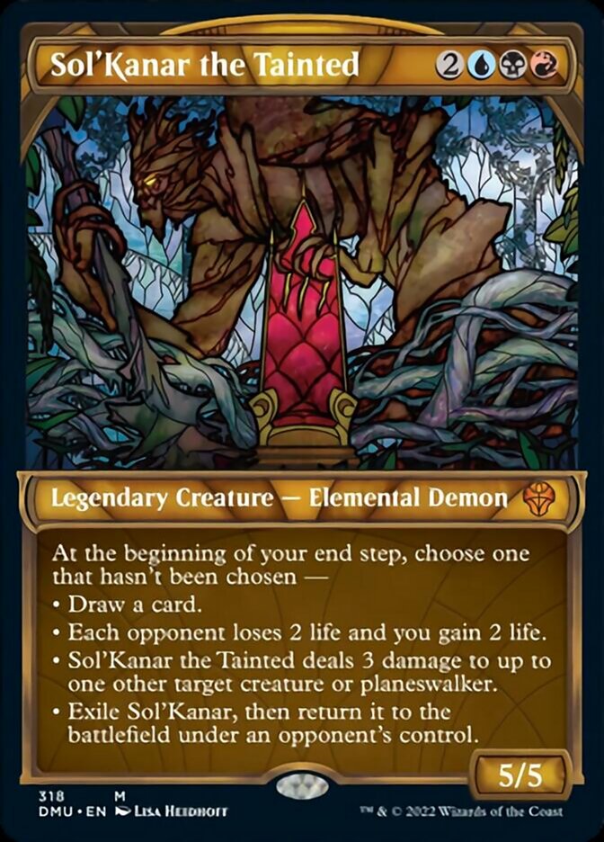 Sol'Kanar the Tainted (Showcase) [Dominaria United] | Game Master's Emporium (The New GME)