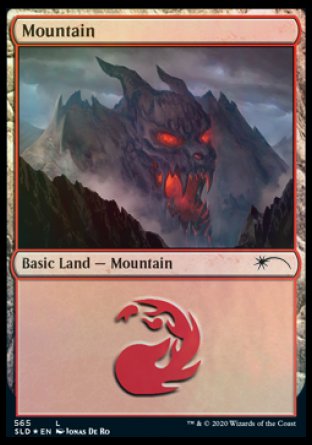Mountain (Develish) (565) [Secret Lair Drop Promos] | Game Master's Emporium (The New GME)