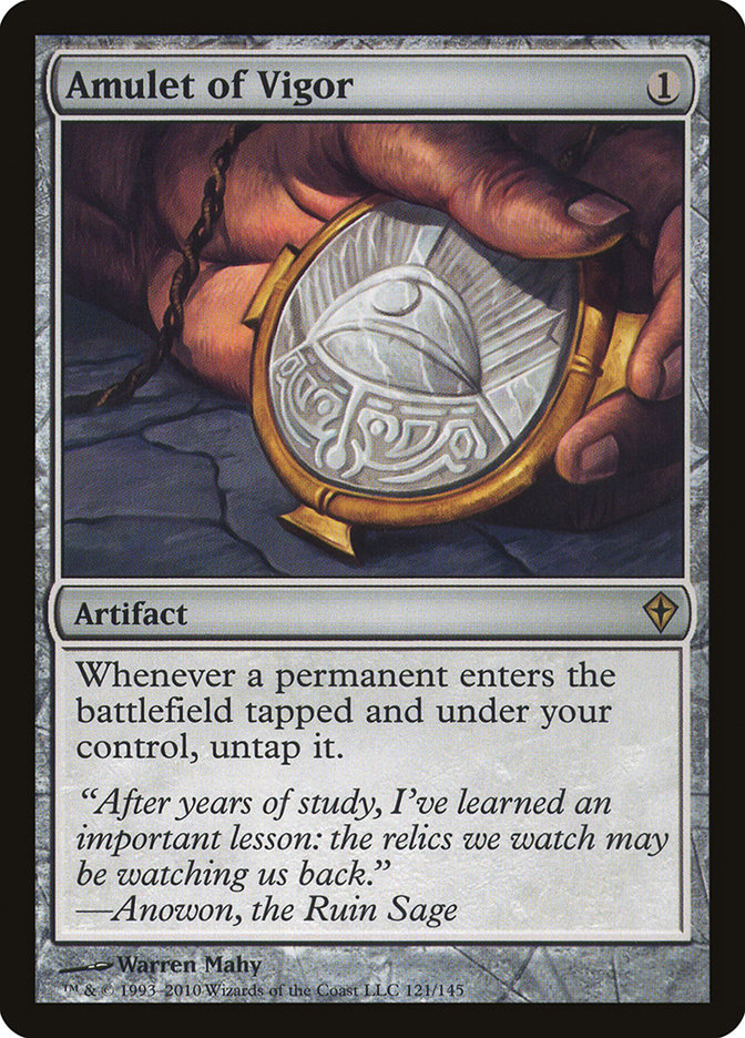 Amulet of Vigor [Worldwake] | Game Master's Emporium (The New GME)