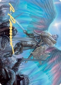 Resplendent Marshal Art Card (Gold-Stamped Signature) [Kaldheim Art Series] | Game Master's Emporium (The New GME)