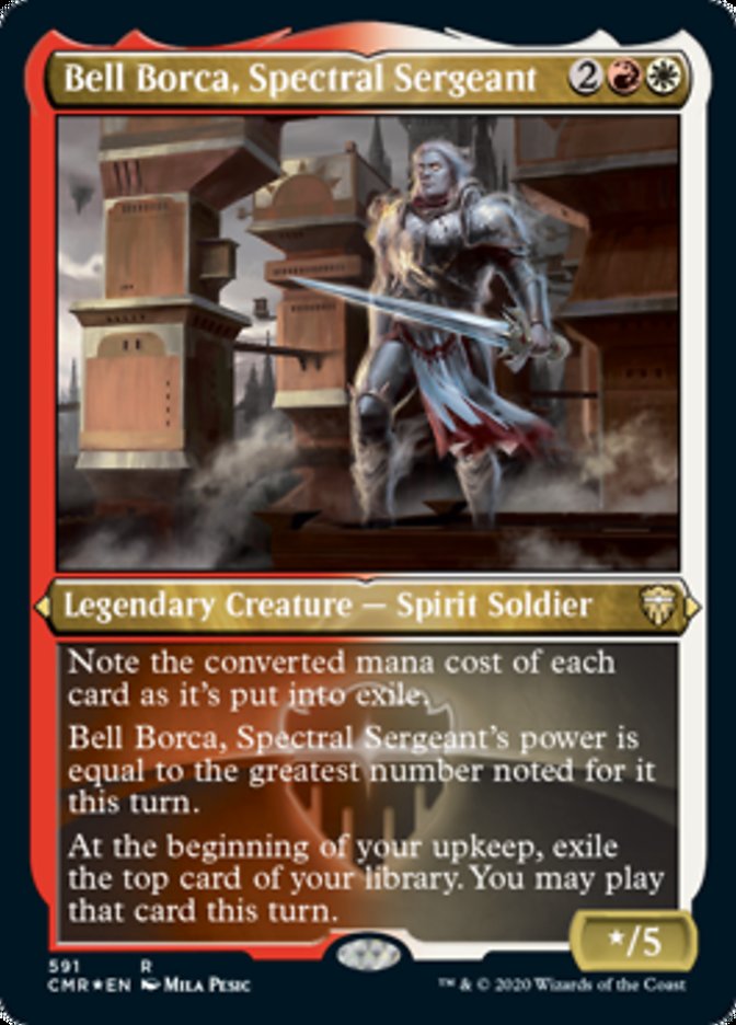 Bell Borca, Spectral Sergeant (Etched) [Commander Legends] | Game Master's Emporium (The New GME)