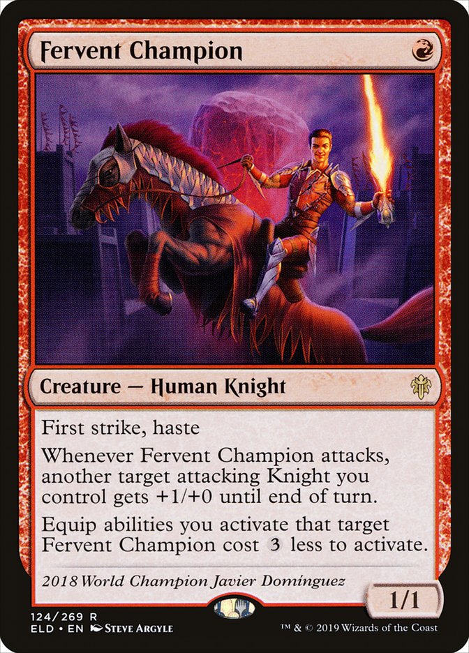 Fervent Champion [Throne of Eldraine] | Game Master's Emporium (The New GME)